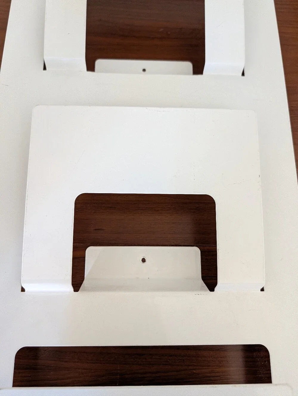 Ikea Magazine Wall Rack Skrissel Metal White Pre Owned